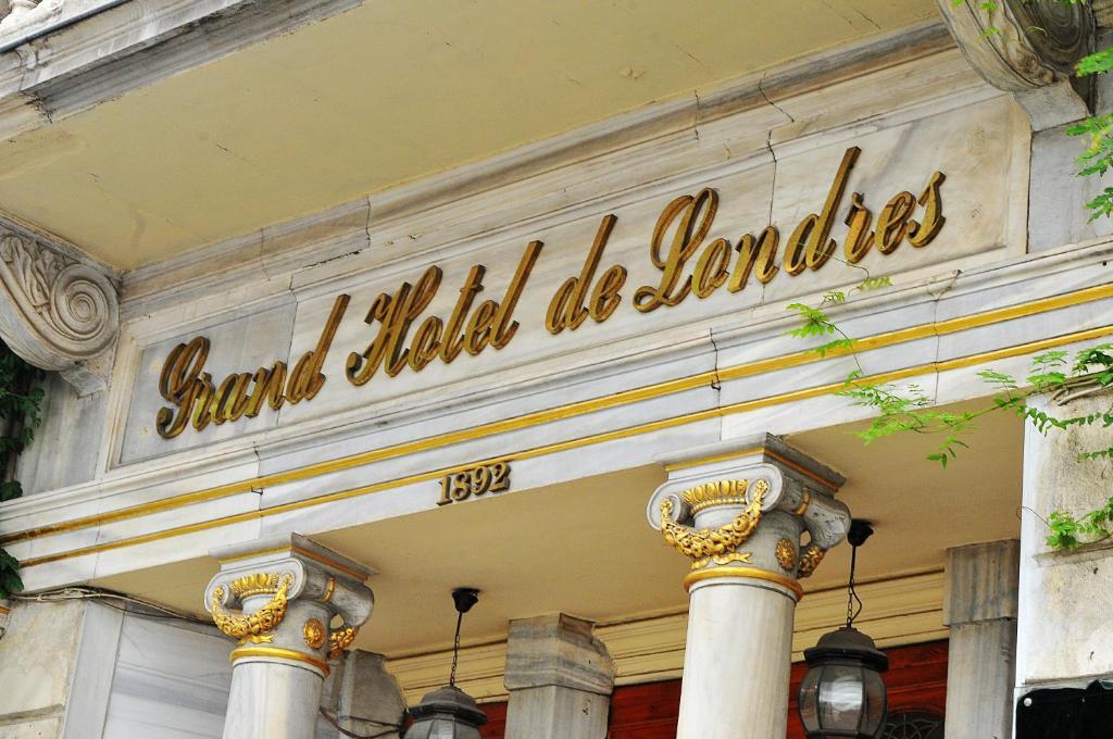 Grand Hotel De Londres Istanbul Ngoại thất bức ảnh